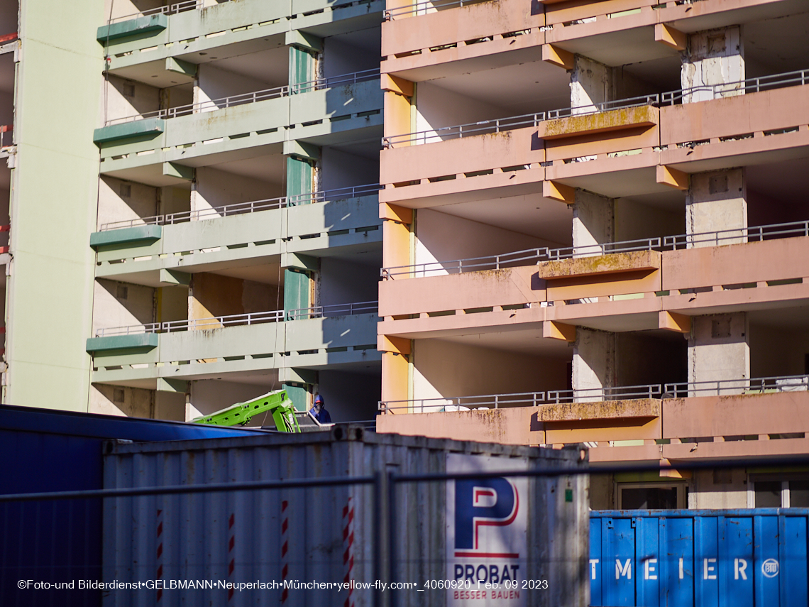 09.02.2023 - Mega-Großsanierung an der Kurt-Eisner-Straße